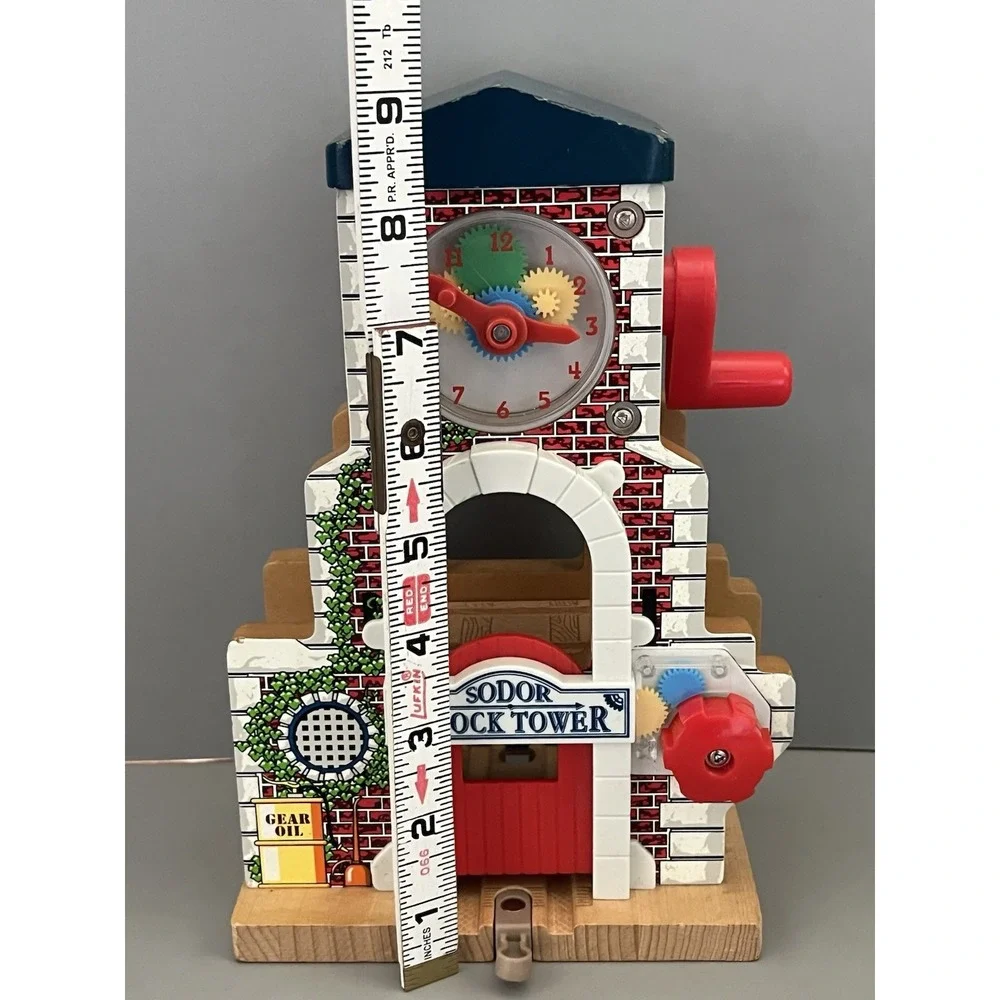 Thomas & Friends Wooden Railway Train Sodor Musical Talking Clock Tower 2009